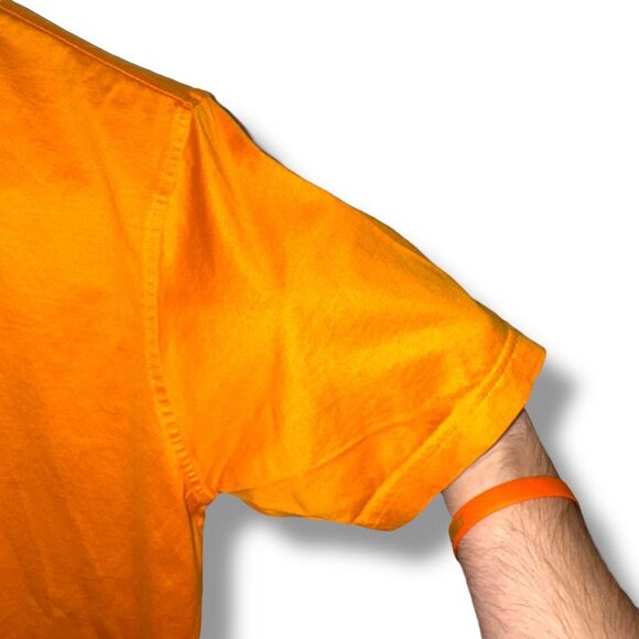 Peter Millar University Orange Mercerized Corton Golf Polo Shirt S - Picture 5 of 8